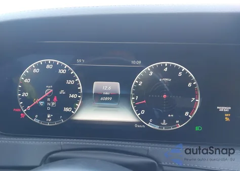 2019 Mercedes-Benz S 560 z USA, uszkodzony, nr VIN WDDUG8DB5KA476013